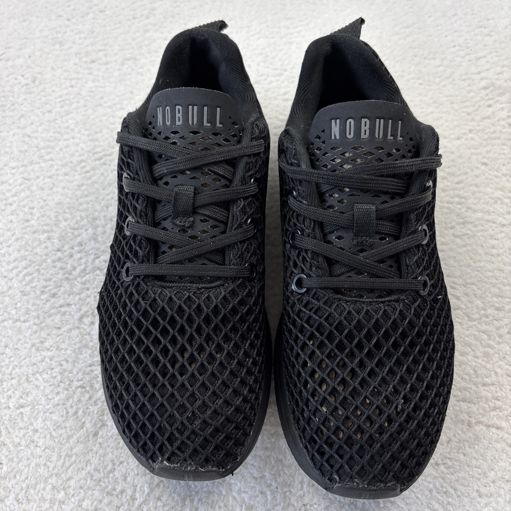 NOBULL Mesh Runner Womens Shoes 6.5 Black Athletic Training Running Lightweight - Picture 7 of 10